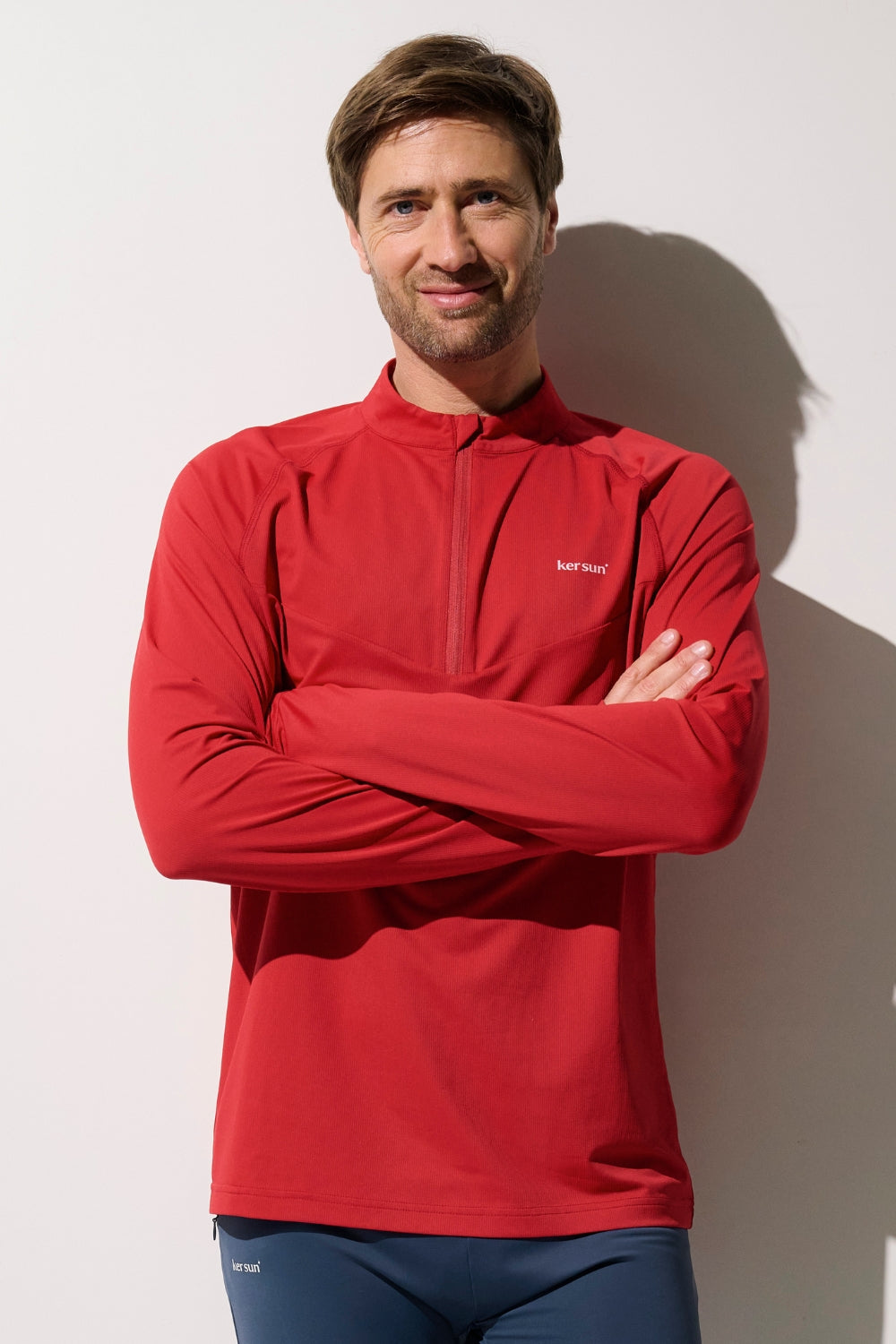 Maglia con zip anti-UV - Boston