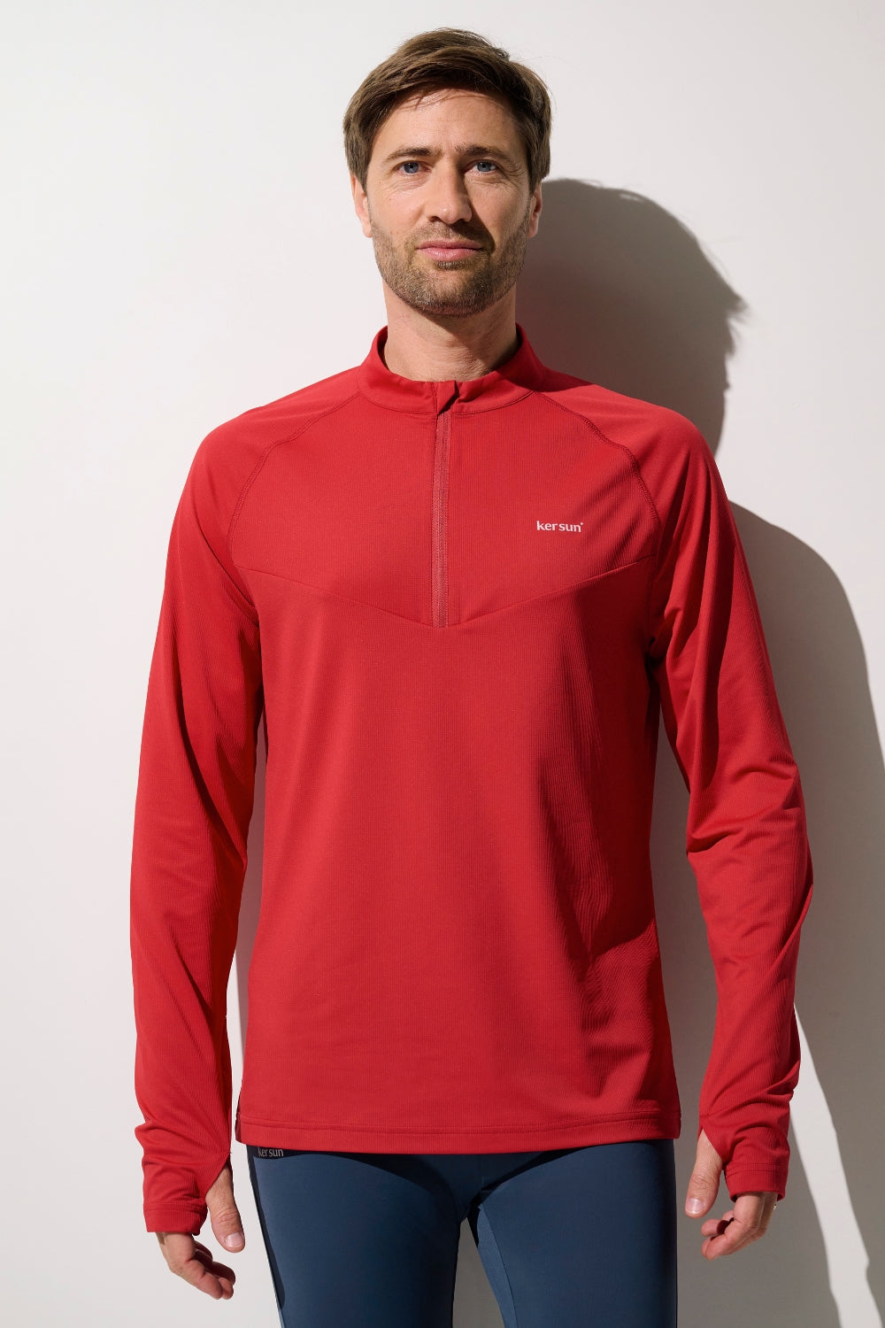 Maglia con zip anti-UV - Boston