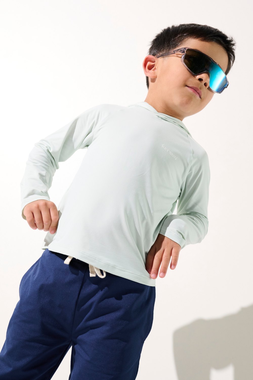 Maglia anti-UV con cappuccio - Oasis