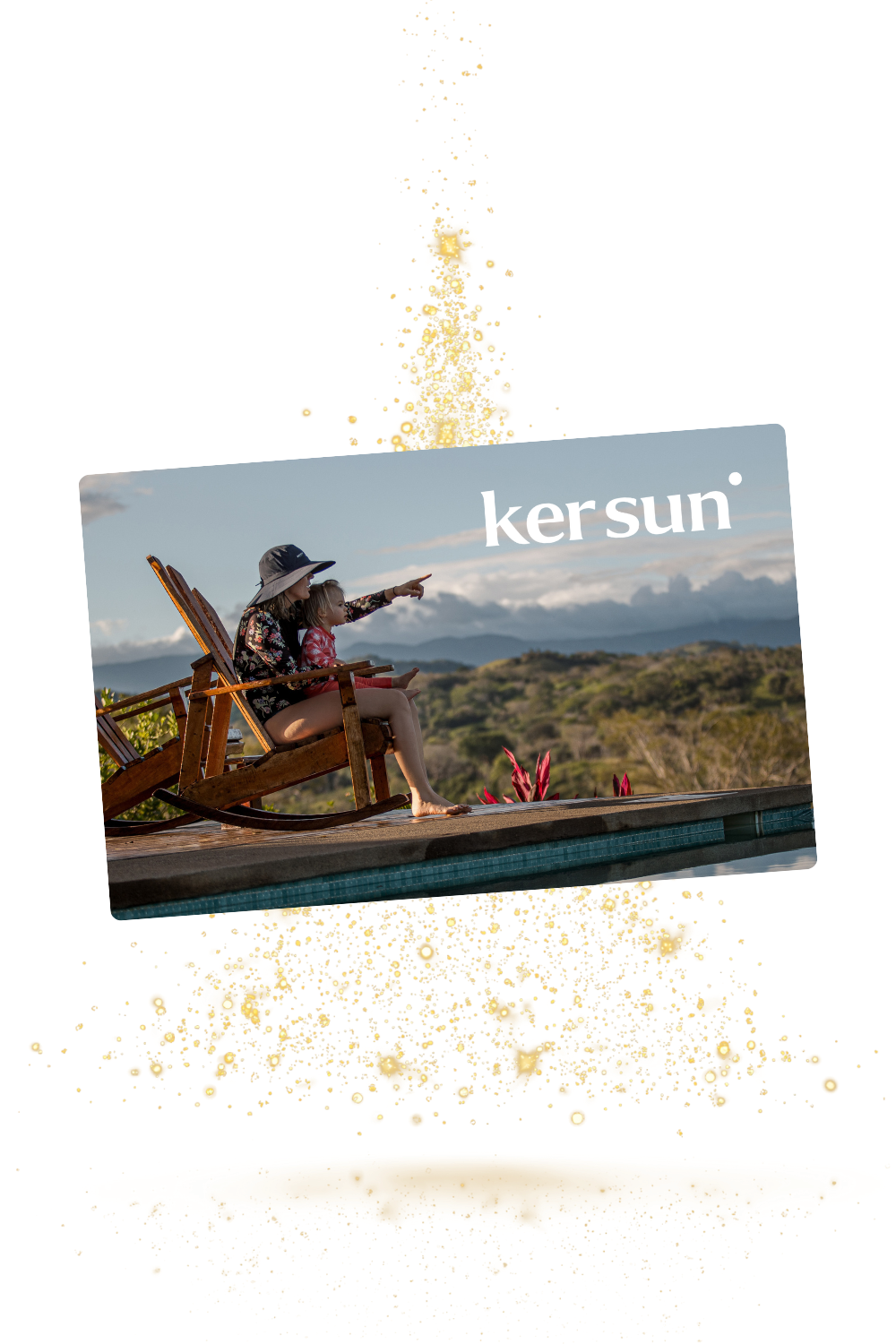 Carte Cadeau pour des vêtements anti-UV certifiés UPF 50+ de la marque Ker Sun.