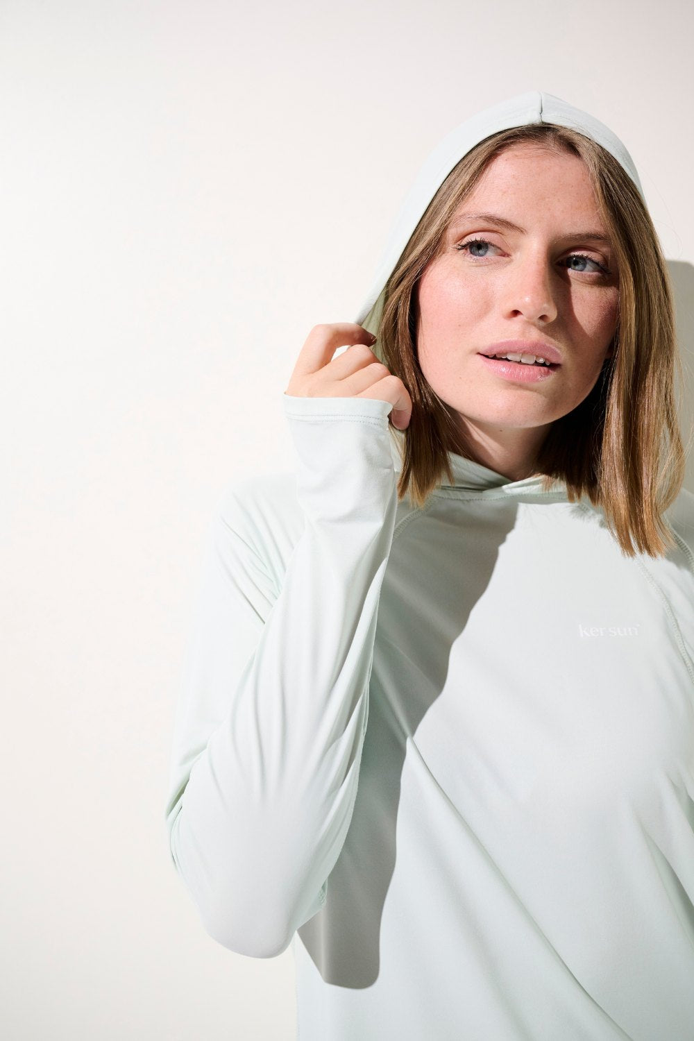 Maglia anti-UV con cappuccio - Oasis