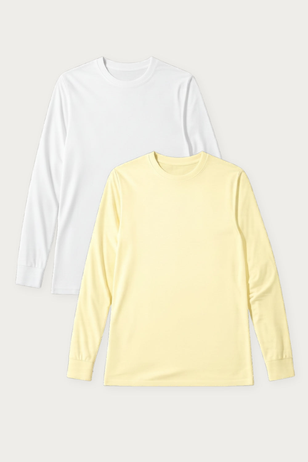 SET - 2 x Maglia anti-UV - Saint-Malo (Bianco/Citronnade)