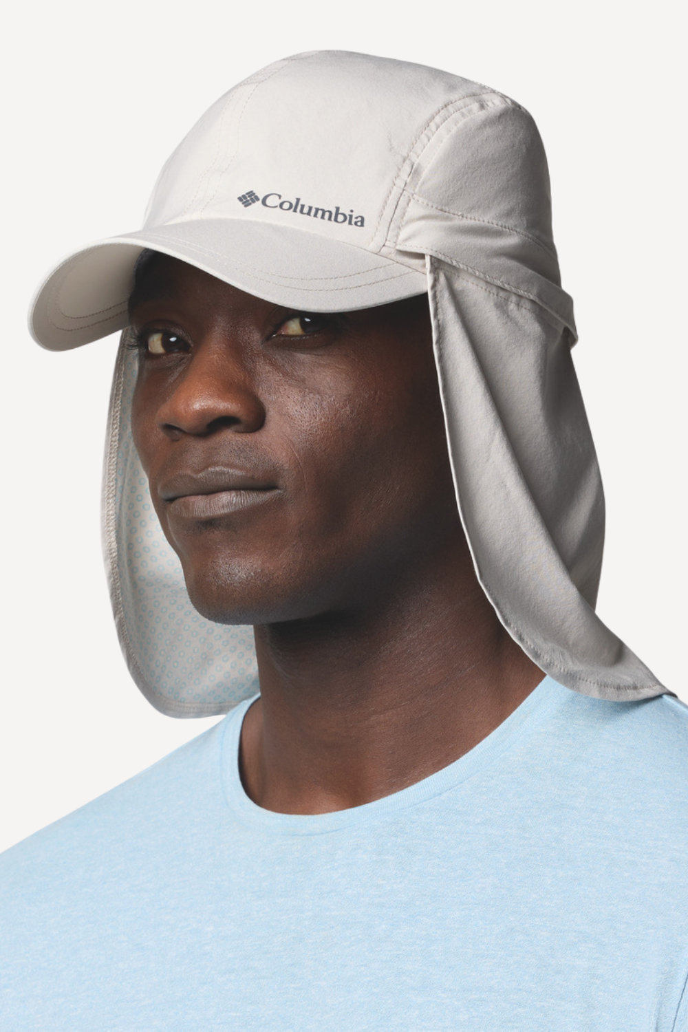 Casquette anti-UV Columbia, légère et respirante, avec protection UPF 50+ pour homme lors de randonnée sous le soleil.