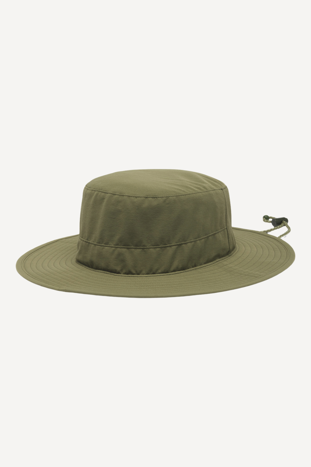 Chapeau anti-UV Columbia UPF 50+, couleur olive, idéal pour une protection solaire en extérieur.