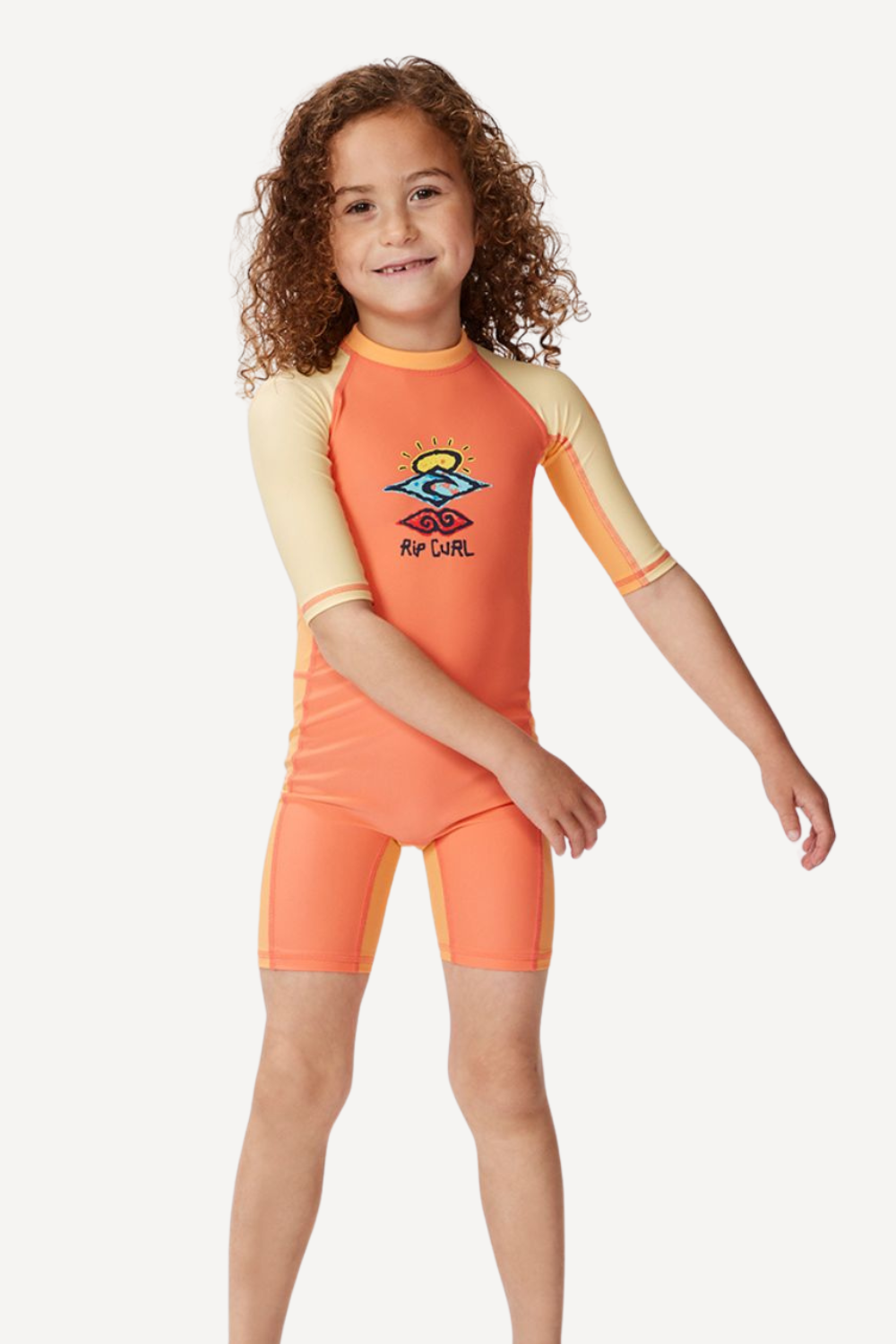 Costume Bagno Bambini Con Maniche Corte UPF 50+ - Protezione Solare E Zip Frontale - Foto 10