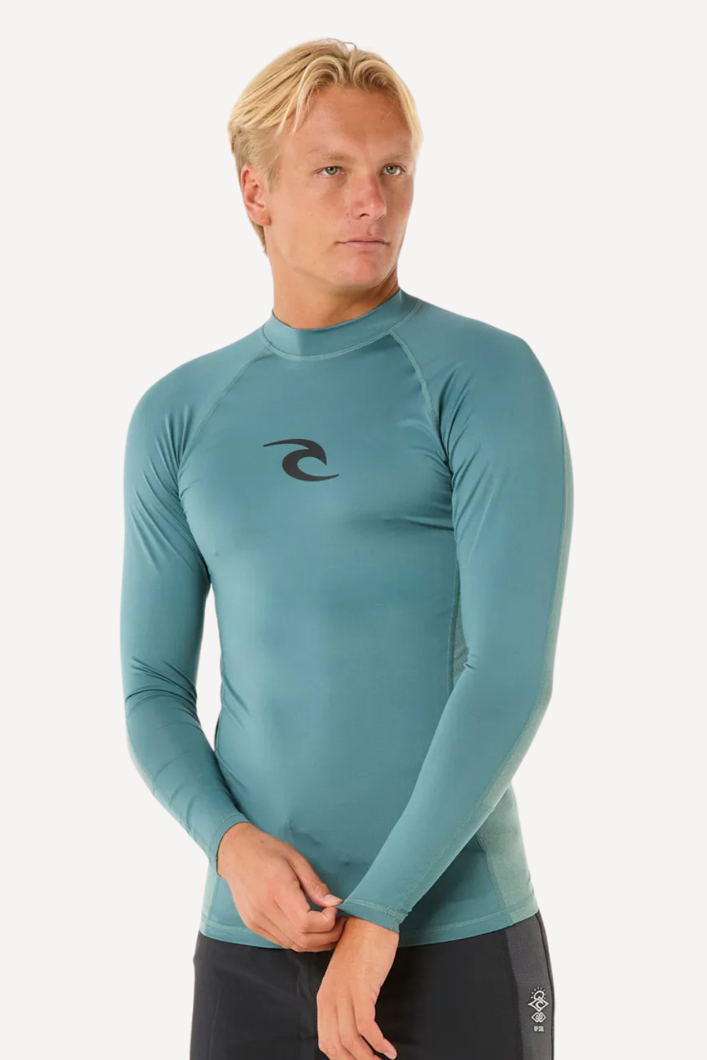 T-shirt de bain anti-UV pour homme, UPF 50+, léger et élégant, idéal pour le surf et les sports aquatiques.