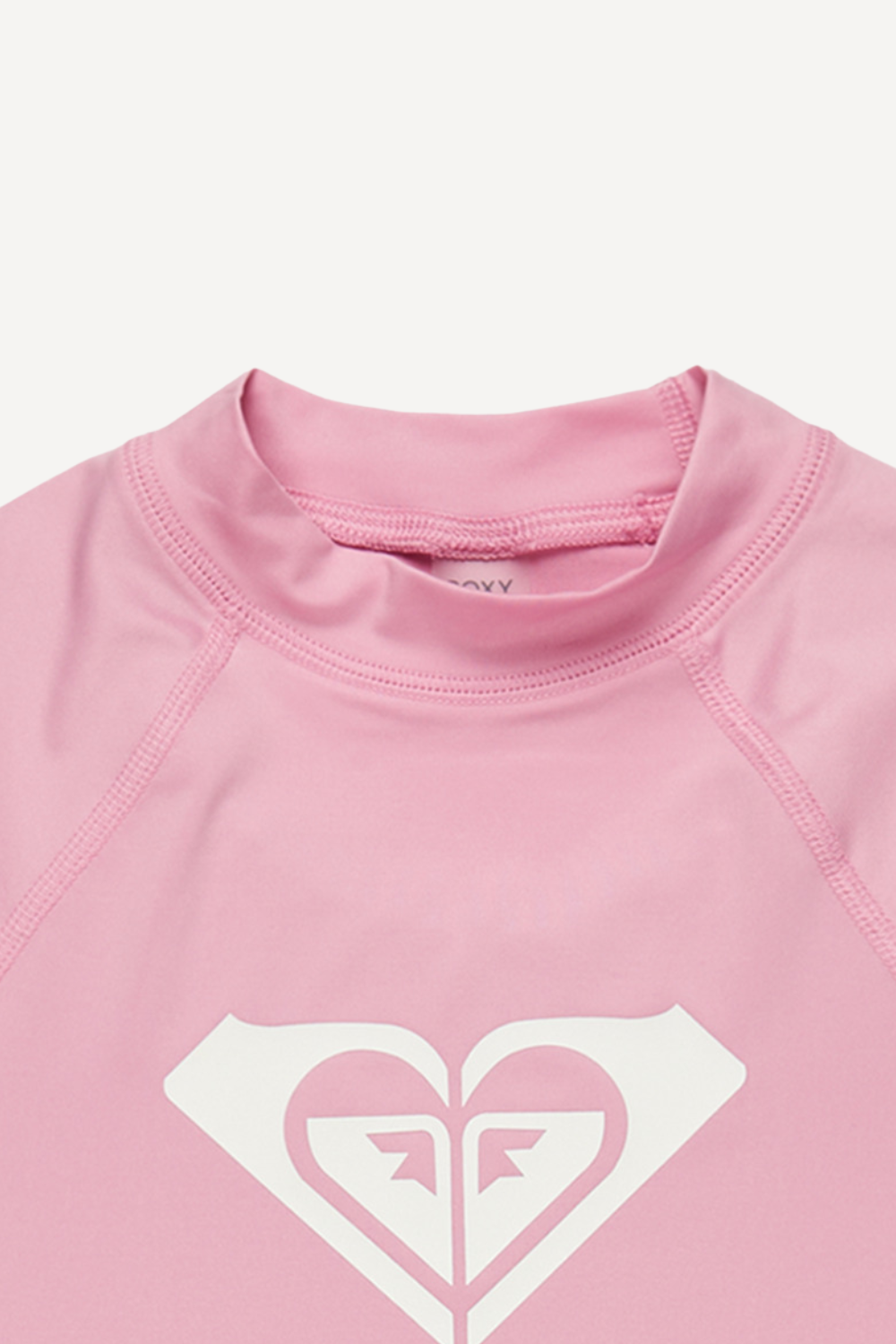 T-shirt de bain anti-UV rose pour fille, manches longues, protection solaire UPF 50+, idéal pour la plage.