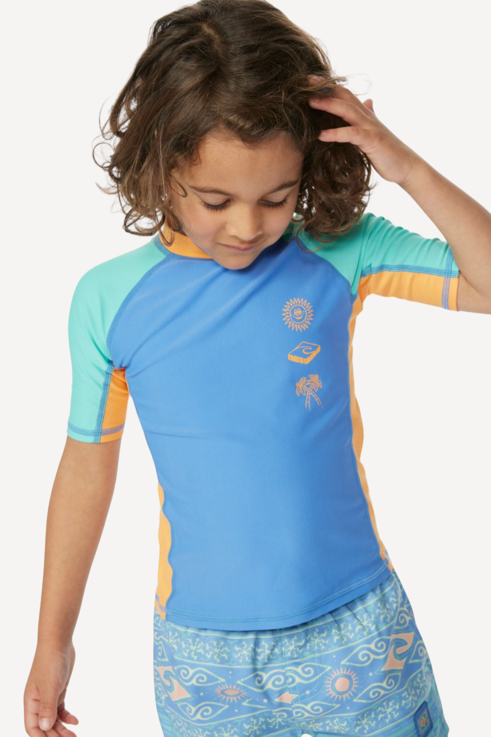 Maglietta da bagno anti-UV - Mystic Waves