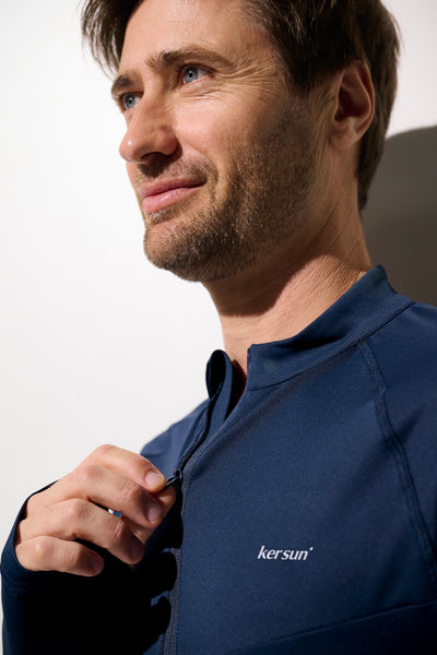 Maglia con zip anti-UV - Boston