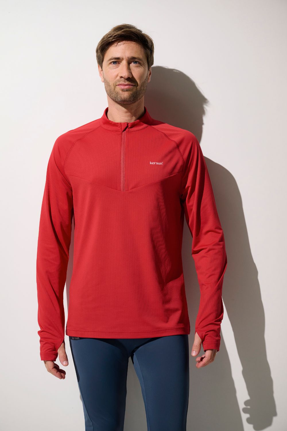 Maglia con zip anti-UV - Boston