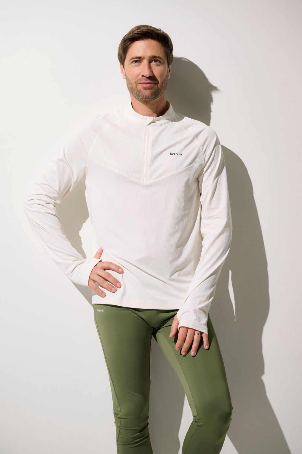 Maglia con zip anti-UV - Boston