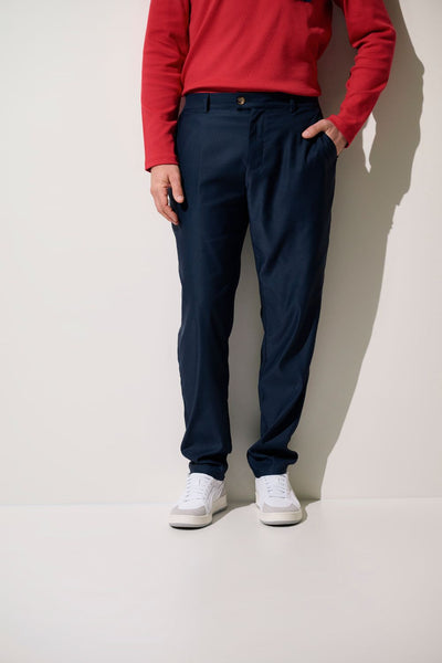Pantalon anti-UV - Faro bleu navy pour homme, léger et confortable, offrant une protection solaire UPF 50+.