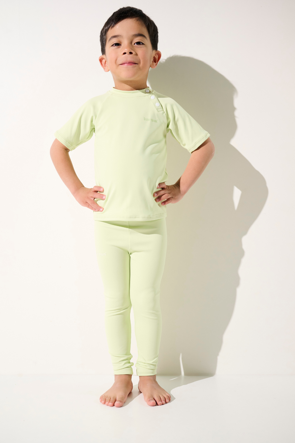 T-shirt de bain anti-UV - Samoa pour enfant, léger et UPF 50+, idéal pour protections solares en mer.