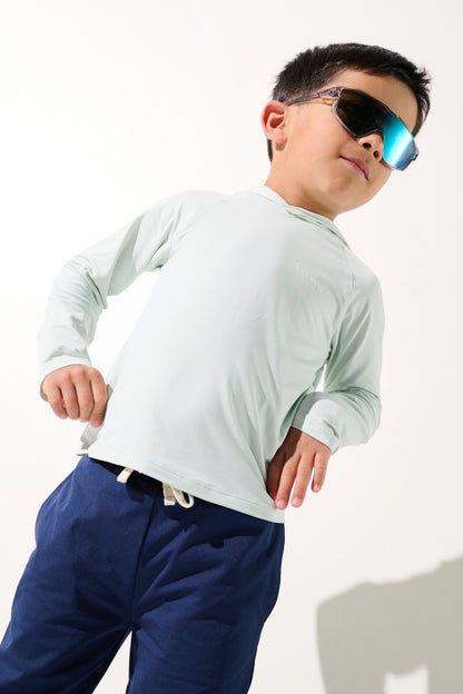 Maglia anti-UV con cappuccio - Oasis