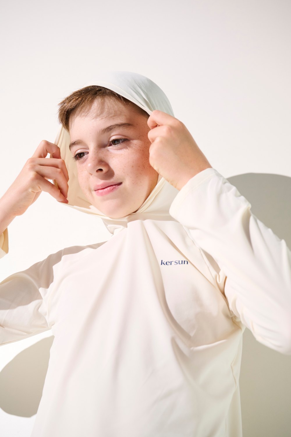 Maglia anti-UV con cappuccio - Oasis