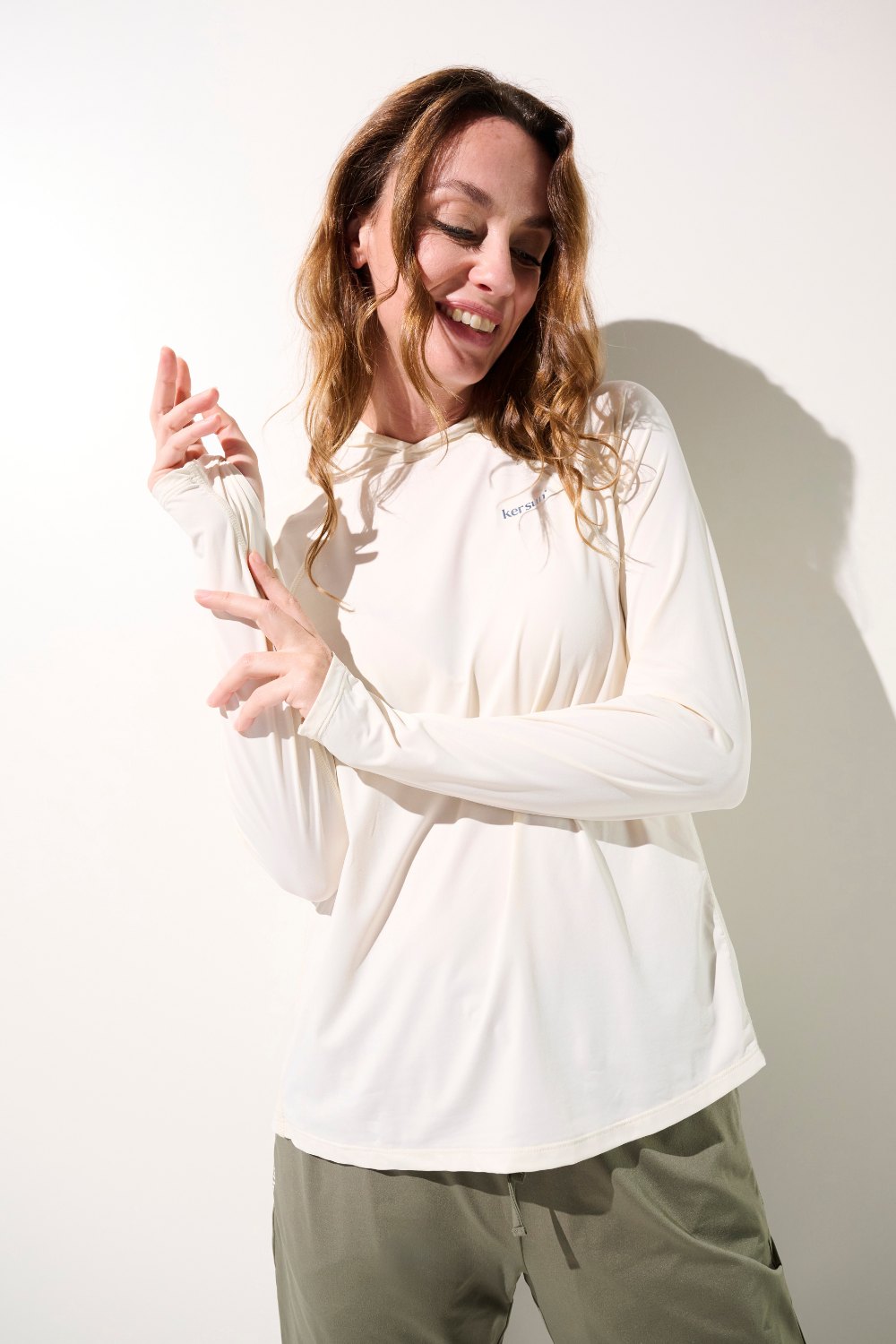 Maglia anti-UV con cappuccio - Oasis