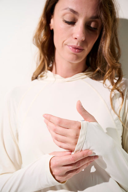 Maglia anti-UV con cappuccio - Oasis