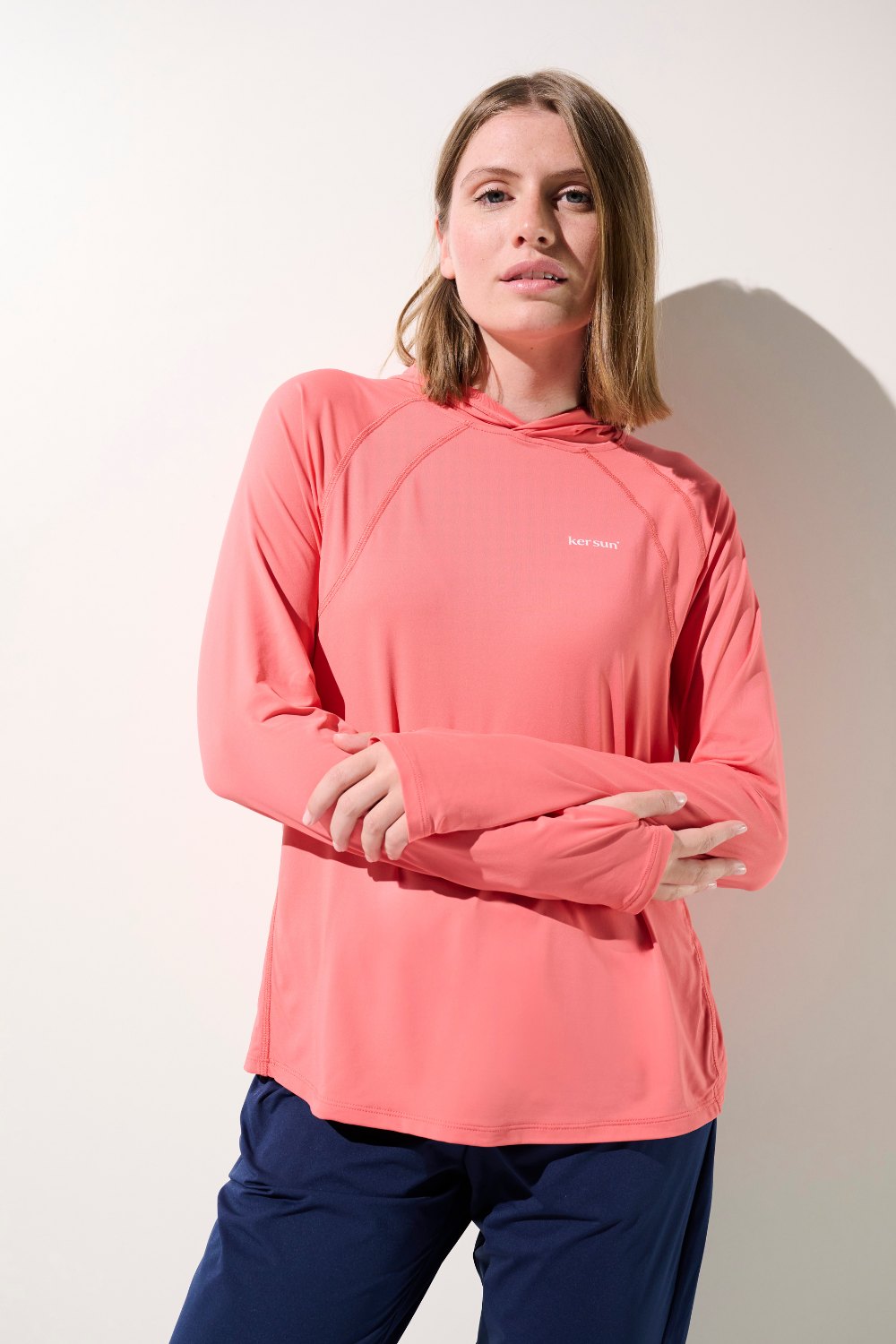 Maglia anti-UV con cappuccio - Oasis