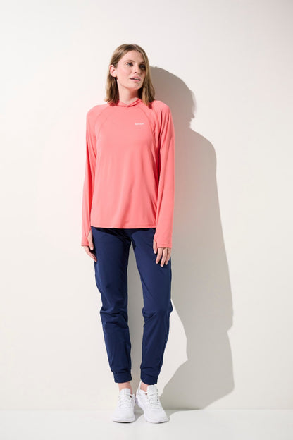 Maglia anti-UV con cappuccio - Oasis