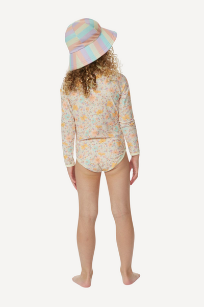 Costume intero anti-UV a maniche lunghe - Crystal