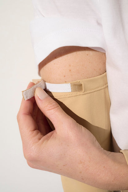 Manches anti-UV femme, café glacé, pour une protection efficace des bras lors des activités extérieures