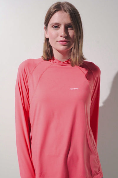Maglia anti-UV con cappuccio - Oasis