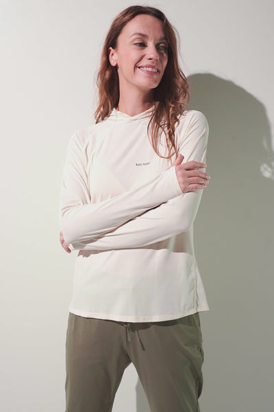 Maglia anti-UV con cappuccio - Oasis