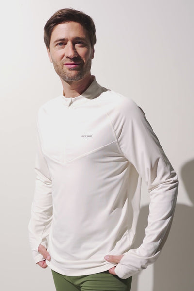 Maglia con zip anti-UV - Boston