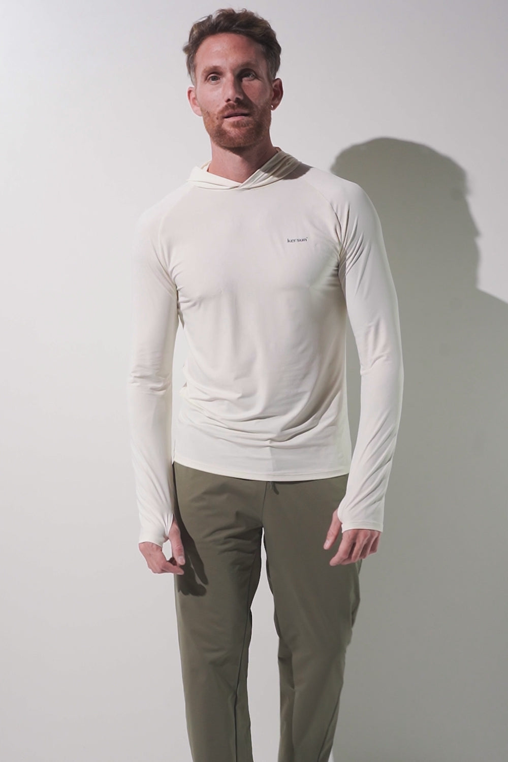 Maglia anti-UV con cappuccio - Oasis
