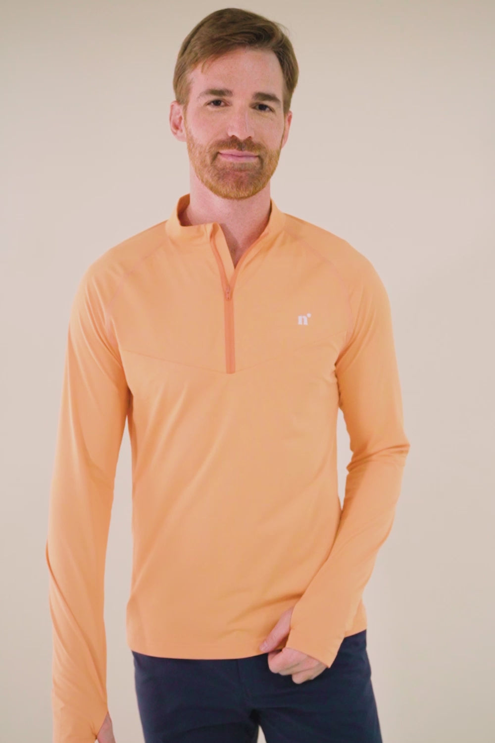 Maglia con zip anti-UV - Boston